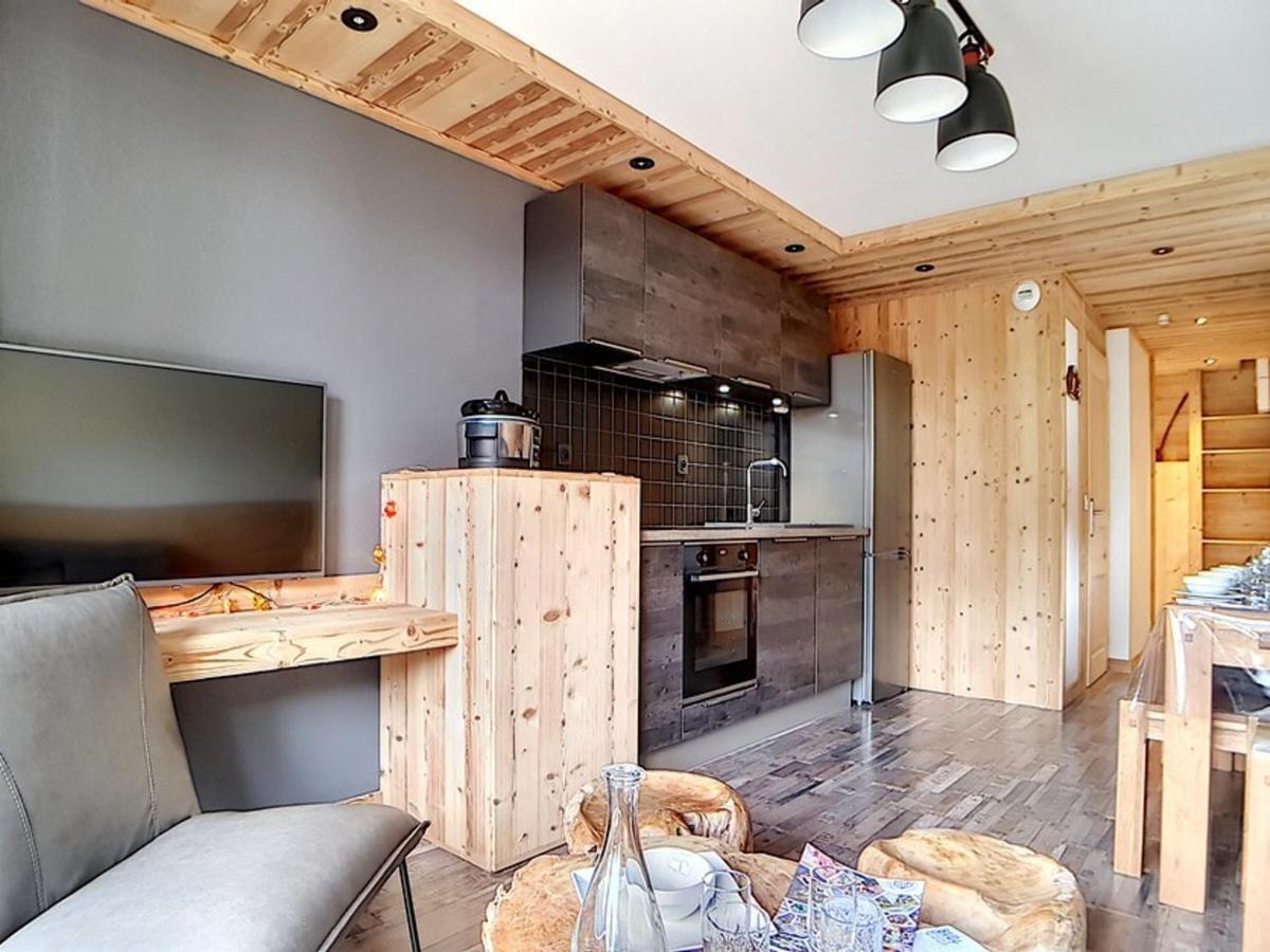 Duplex Renove Ski Aux Pieds, Balcon, 10 Pers, 3 Chambres - Fr-1-344-366 Saint-Martin-de-Belleville Buitenkant foto